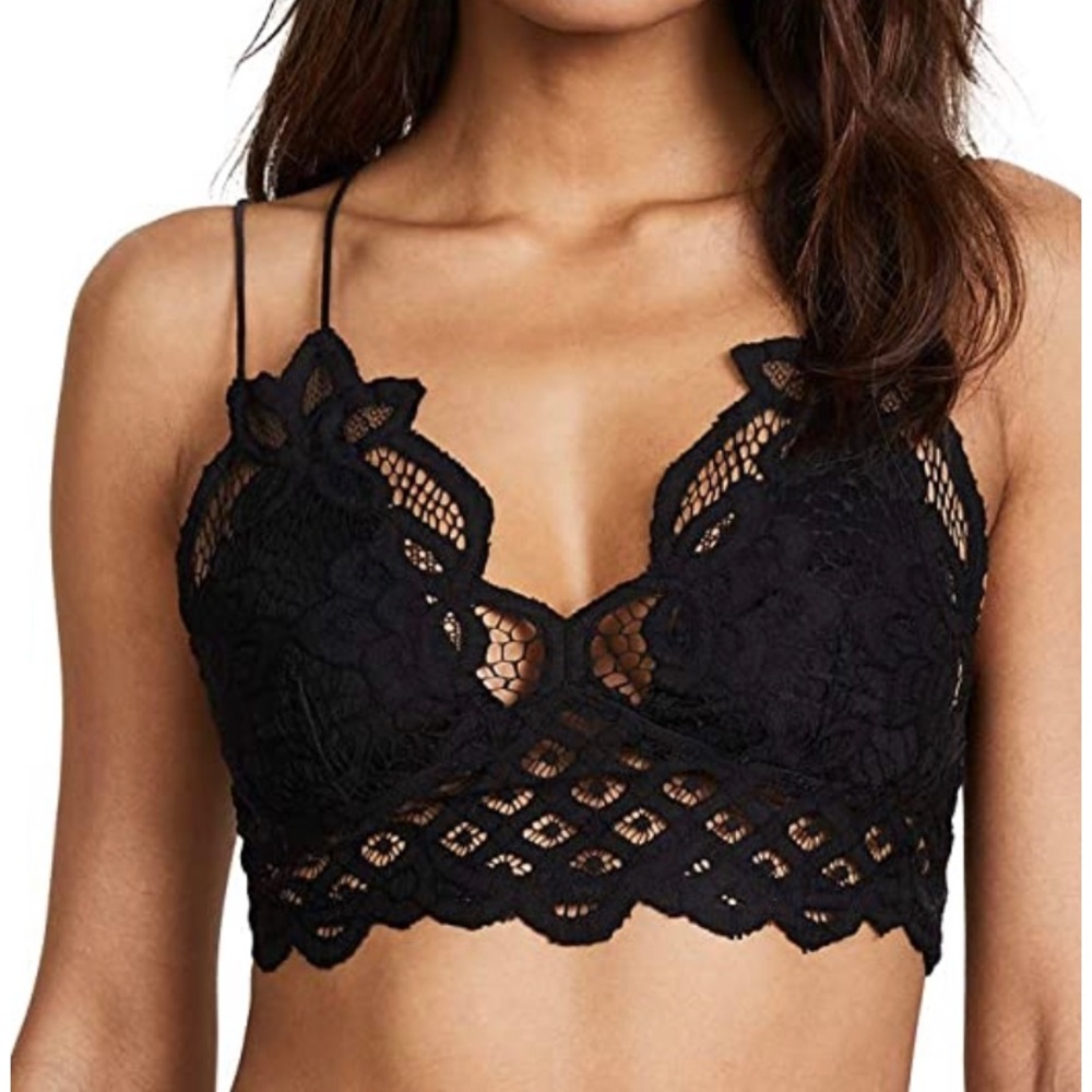 Free People Intimately Adella Longline Bralette